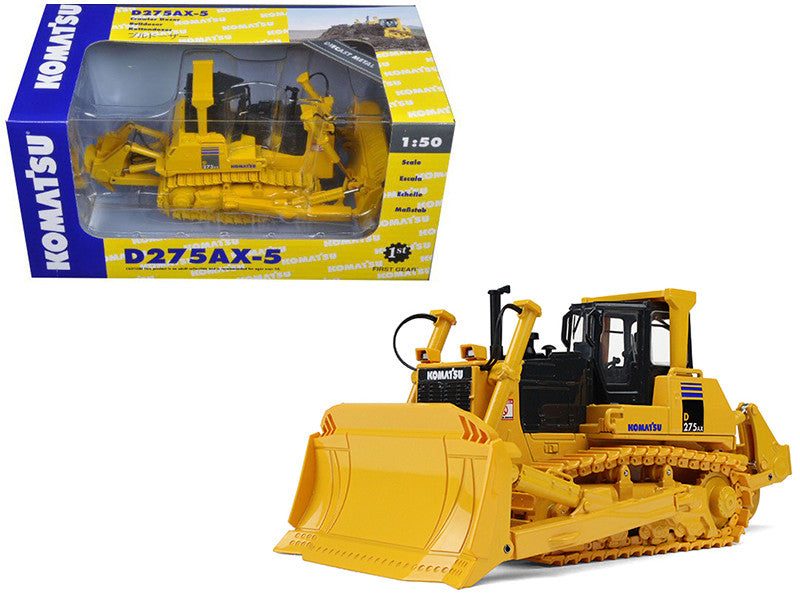 Komatsu D275AX-5 SIGMA Dozer with Ripper 1/50 Diecast Model by First Gear-0