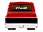 1987 Chevrolet C10 Pickup Truck Red Metallic and Black "Customs" Series 2 Diecast Model Car by CarTuned-1