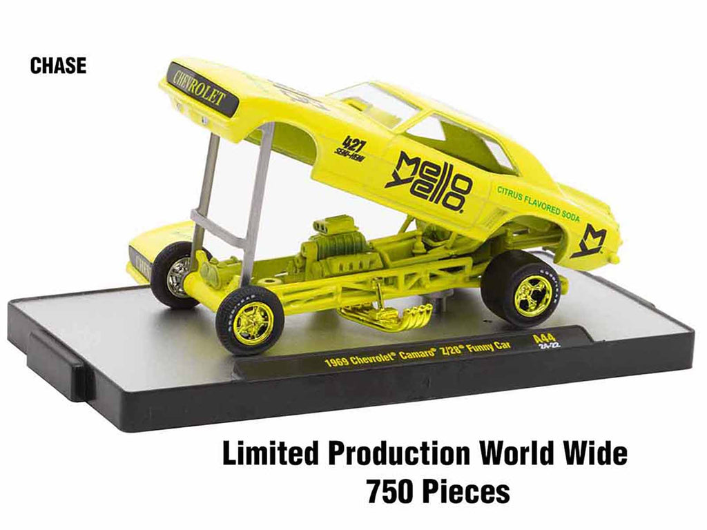 "Sodas" Set of 3 pieces Release 44 Limited Edition to 8250 pieces Worldwide 1/64 Diecast Model Cars by M2 Machines