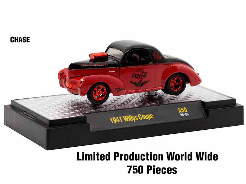"Sodas" Set of 3 pieces Release 50 Limited Edition to 10000 pieces Worldwide 1/64 Diecast Model Cars by M2 Machines