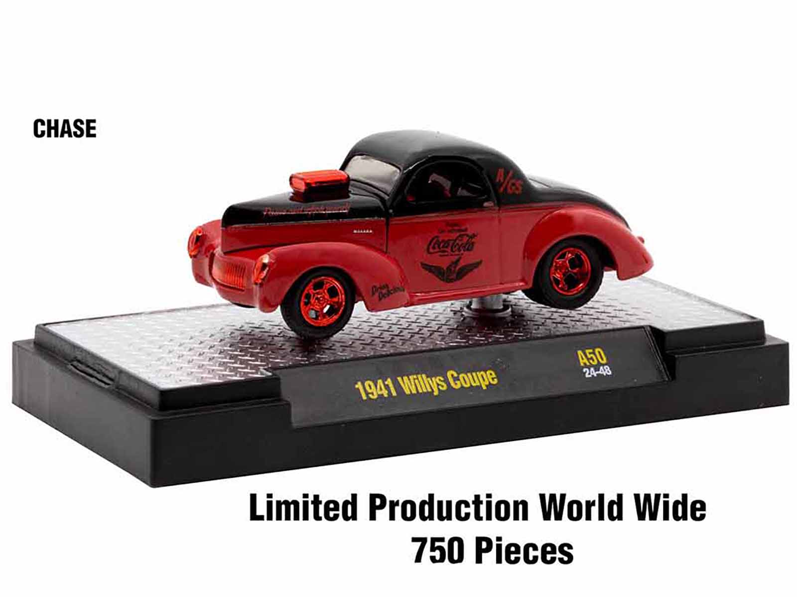 "Sodas" Set of 3 pieces Release 50 Limited Edition to 10000 pieces Worldwide 1/64 Diecast Model Cars by M2 Machines