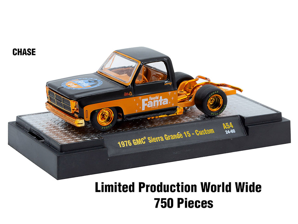 "Sodas" Set of 3 pieces Release 54 Limited Edition to 10000 pieces Worldwide 1/64 Diecast Model Cars by M2 Machines-2