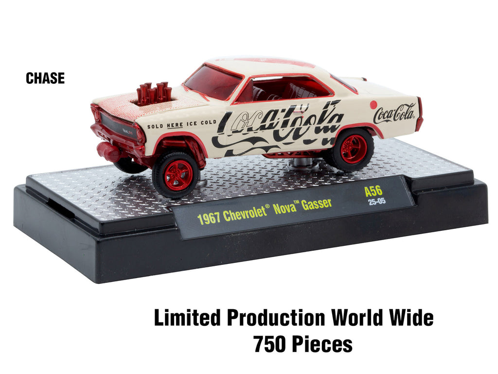 "Sodas" Set of 3 pieces Release 56 Limited Edition to 10000 pieces Worldwide 1/64 Diecast Model Cars by M2 Machines