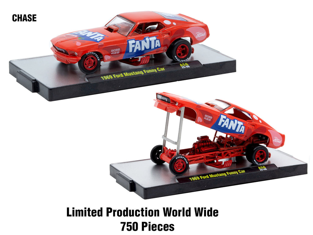"Sodas" Set of 3 pieces Release 56 Limited Edition to 10000 pieces Worldwide 1/64 Diecast Model Cars by M2 Machines