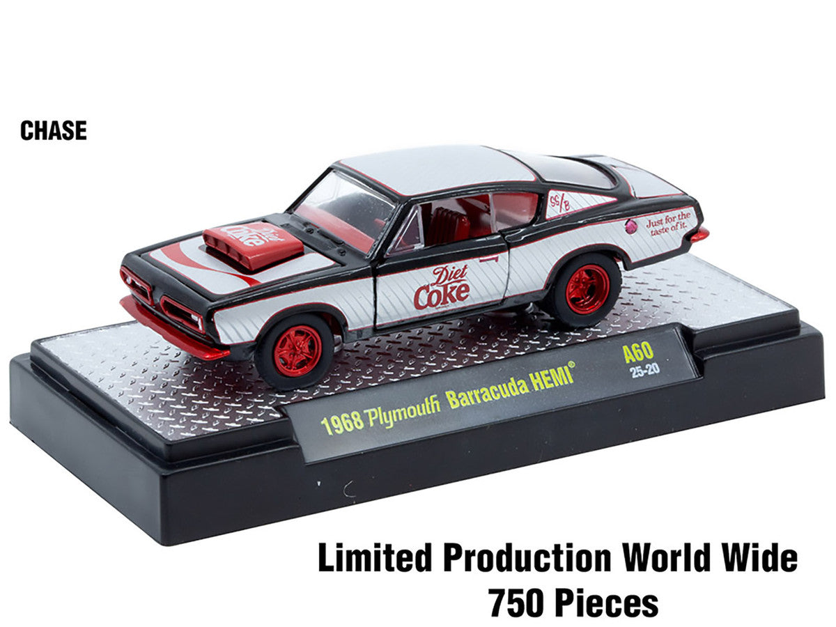"Sodas" Set of 3 pieces Release 60 Limited Edition to 10000 pieces Worldwide 1/64 Diecast Model Cars by M2 Machines-2