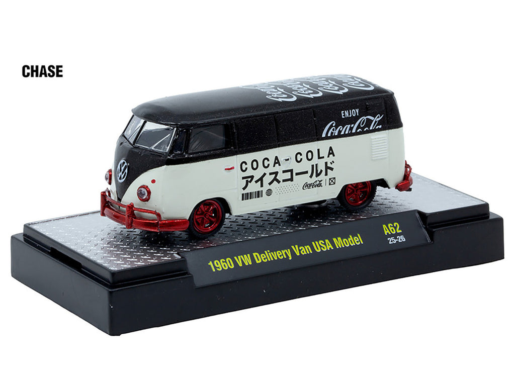 "Coca-Cola" Set of 3 pieces Release 62 Limited Edition to 8000 pieces Worldwide 1/64 Diecast Model Cars by M2 Machines-1