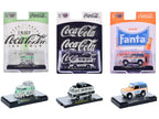 "Sodas" Set of 3 pieces Release 64 Limited Edition to 5400 pieces Worldwide 1/64 Diecast Model Cars by M2 Machines-0