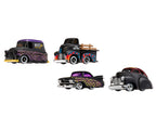 "Dead Sleds" Double Pack Series 7 Set of 4 Cars Diecast Model Cars by CarTuned