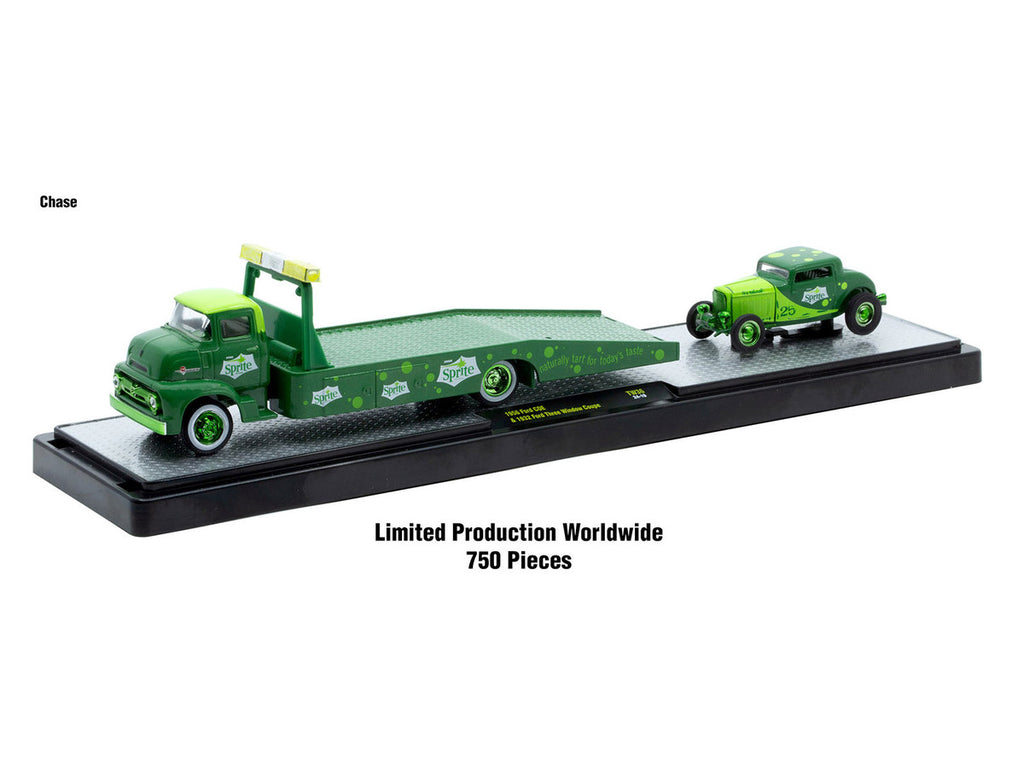 Auto Haulers "Soda" Set of 3 pieces Release 36 Limited Edition to 8000 pieces Worldwide 1/64 Diecast Models by M2 Machines-2