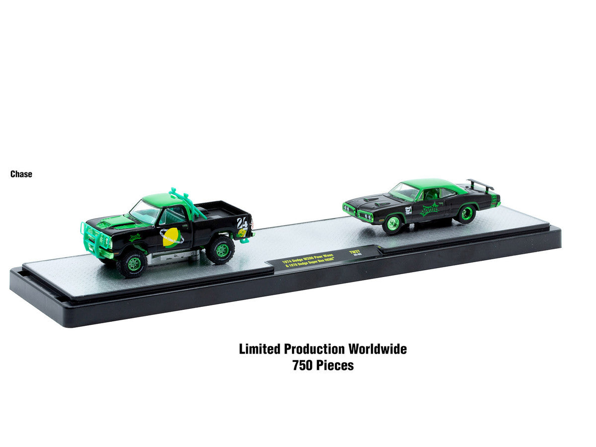 Auto Haulers "Soda" Set of 3 pieces Release 37 Limited Edition to 6000 pieces Worldwide 1/64 Diecast Models by M2 Machines-0