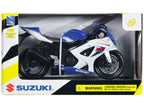 2008 Suzuki GSX-R1000 Blue Bike Motorcycle 1/12 by New Ray-1
