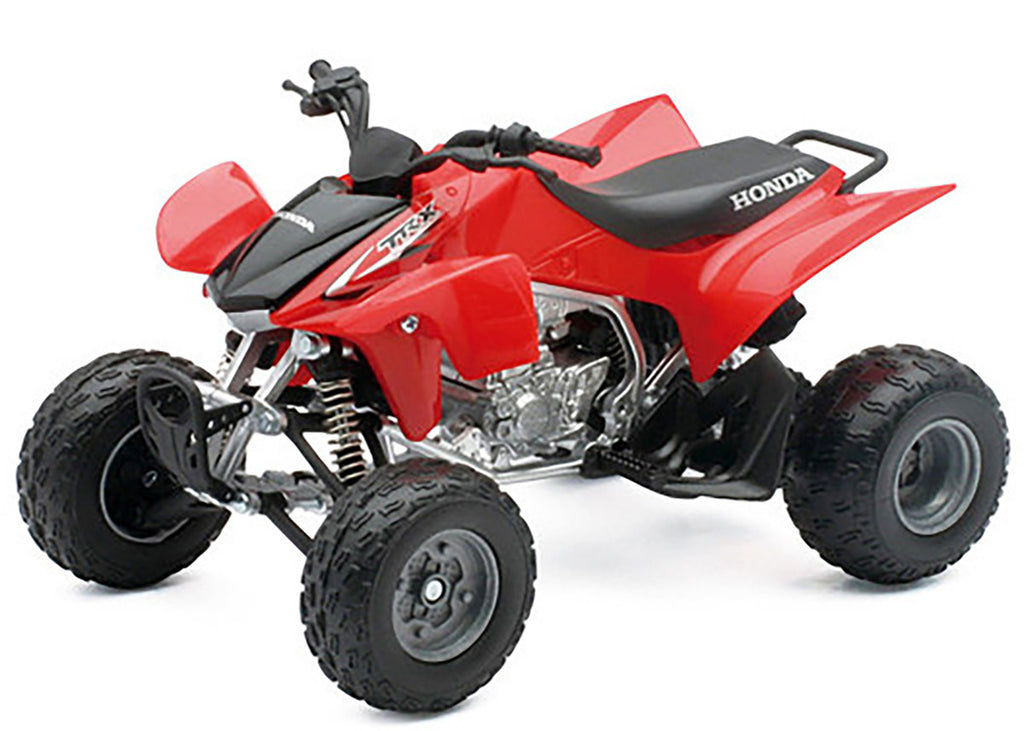 Honda TRX 450R ATV Red 1/12 Diecast Motorcycle Model by New Ray-0