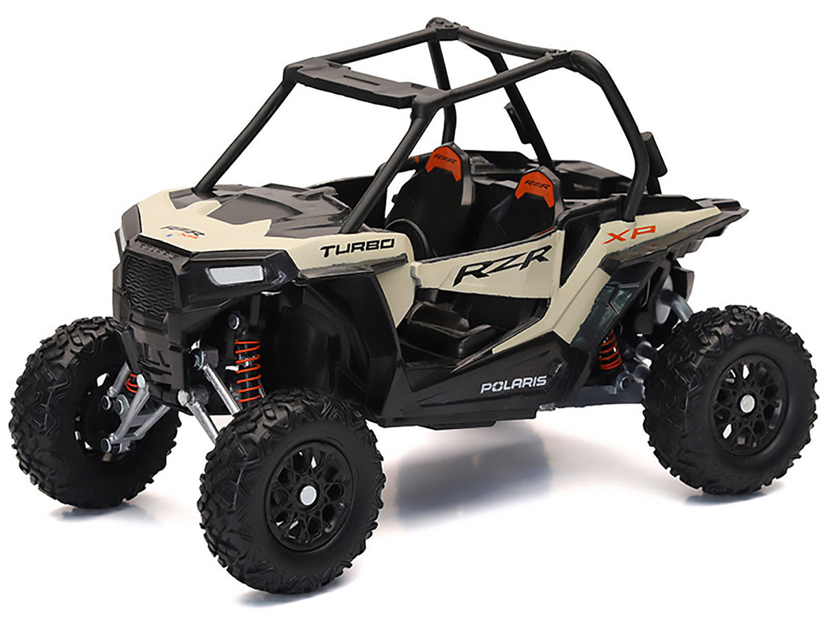 Polaris RZR XP 1000 Dune Buggy Sand Metallic 1/18 Diecast Model by New Ray-1