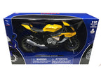 2016 Yamaha YZF-R1 Yellow Motorcycle Model 1/12 by New Ray-1