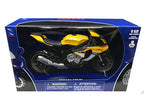 2016 Yamaha YZF-R1 Yellow Motorcycle Model 1/12 by New Ray