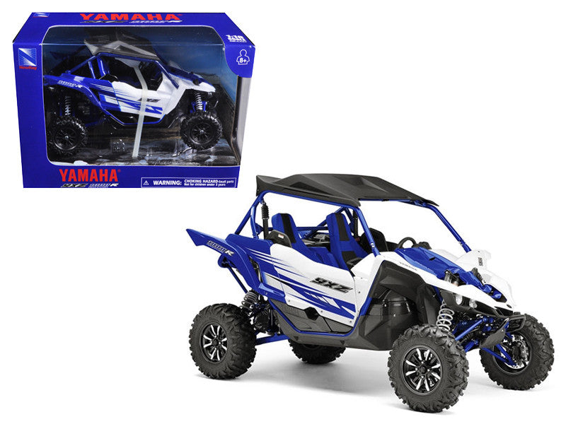 Yamaha YXZ 1000R Triple Cylinder Blue Buggy 1/18 Diecast Model by New Ray-0