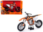 KTM 450 SX-F Dirt Bike Orange and White 1/10 Diecast Motorcycle Model by New Ray-0