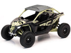 Can-Am Maverick X3 XRC Turbo ATV Tan and Black with Silver Top cast 1/18 Diecast Model by New Ray-0