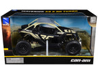 Can-Am Maverick X3 XRC Turbo ATV Tan and Black with Silver Top cast 1/18 Diecast Model by New Ray-1