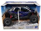 Polaris RZR Pro R UTV Blue with Black Top "Xtreme Off-Road" Series 1/18 Diecast Model by New Ray-1