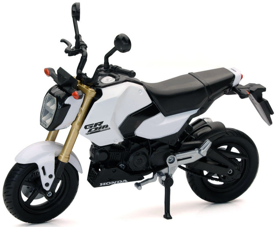 Honda GROM Motorcycle White 1/12 Diecast Model by New Ray-1
