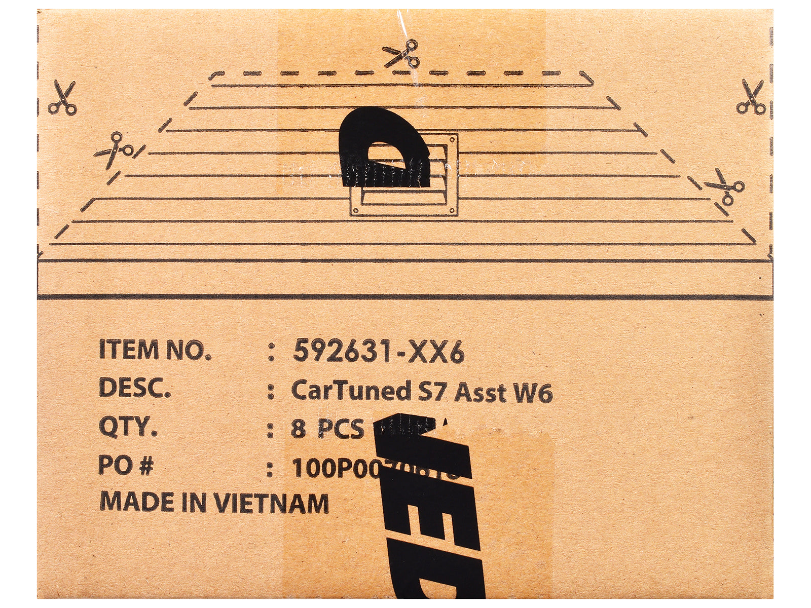 "Mainline" 2025 Series 7 Set of 8 Pieces Diecast Model Cars by CarTuned