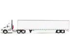 Freightliner Fifth Generation Cascadia Day Cab and 53' Utility Trailer with Skirts White 1/64 Diecast Model by DCP/First Gear-2