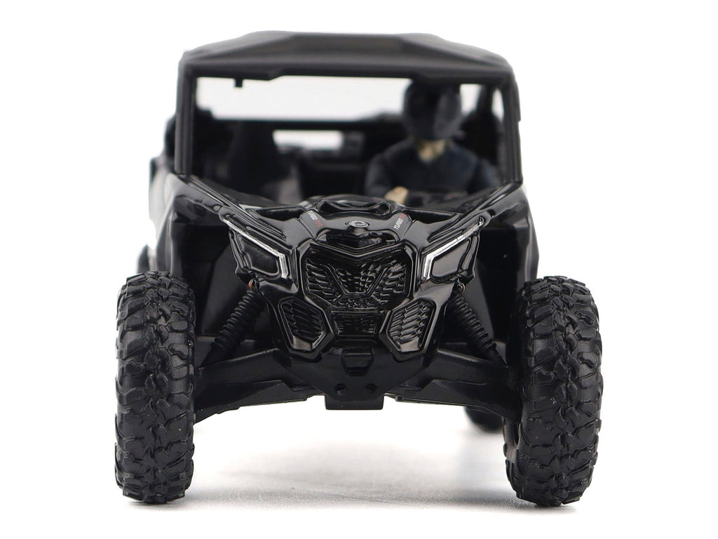 Can-Am Maverick X3 X RS Turbo RR Triple Black with Driver Figure 1/32 Diecast Model by BRP Models-3
