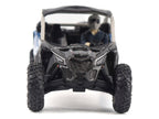 Can-Am Maverick X3 X RS Turbo RR Intense Blue and Chalk Gray with Driver Figure 1/32 Diecast Model by BRP Models-2