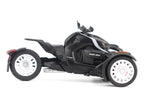 Can-Am Ryker Rally 3-Wheel Motorcycle Ghost Black 1/32 Diecast Model by BRP Models-2