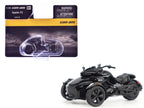 Can-Am Spyder F3 3-Wheel Motorcycle Steel Black Metallic 1/32 Diecast Model by BRP Models-0