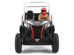 Can-Am Maverick Sport XXC 1000R Silver Metallic and Black with Driver Figure 1/32 Diecast Model by BRP Models-1