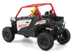 Can-Am Maverick Sport XRC 1000R Red and Gray with Driver Figure 1/32 Diecast Model by BRP Models-2