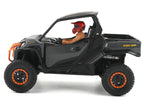 Can-Am Commander XT-P 1000R Gray and Orange with Driver Figure 1/32 Diecast Model by BRP Models-2