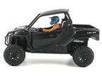 Can-Am Commander XT 1000R Matt Black with Driver Figure 1/32 Diecast Model by BRP Models-2