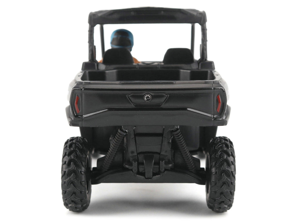Can-Am Commander XT 1000R Matt Black with Driver Figure 1/32 Diecast Model by BRP Models-0