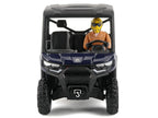 Can-Am Defender XT HD9 Navy Blue and Black with Driver Figure 1/32 Diecast Model by BRP Models-3