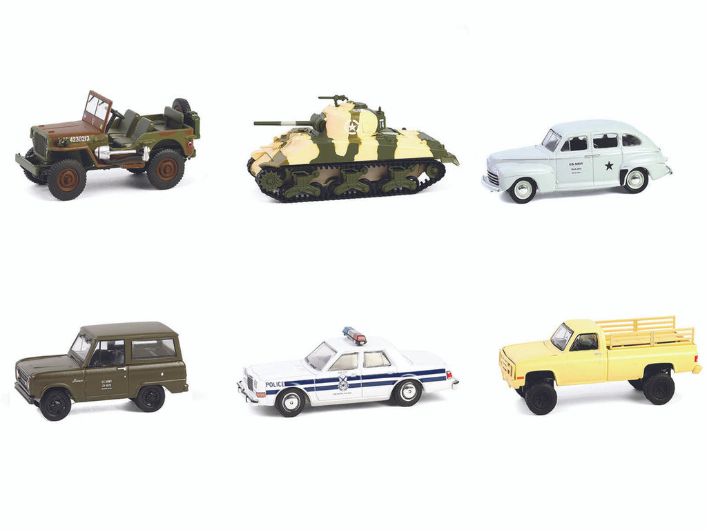 "Battalion 64" Series 5 Set of 6 pieces 1/64 Diecast Models by Greenlight-0