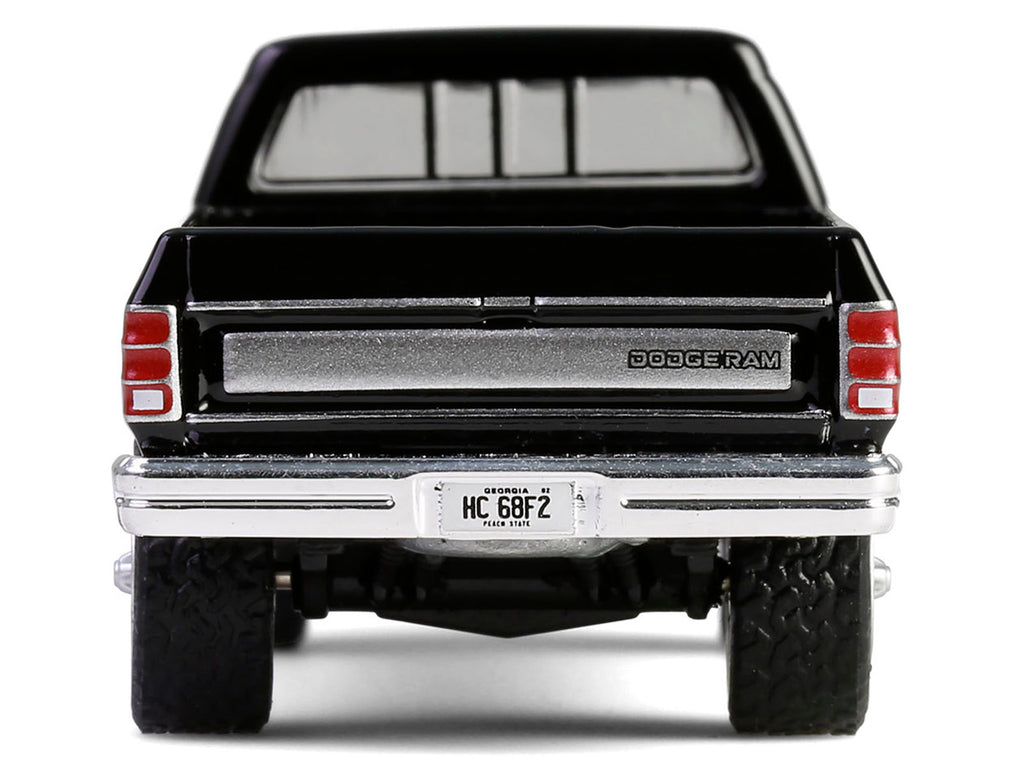 1981 Dodge Power Ram Prospector Pickup Truck Black "The A-Team" (1983-1987) TV Series "Hollywood Series" Release #43 1/64 Diecast Model Car by Greenlight