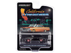1947 Ford Deluxe Convertible Lowrider Black wit h Red Graphics "California Lowriders" Series 5 1/64 Diecast Model Car by Greenlight-1