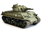 United States M4A3 HVSS POA-CWS-H5 Flamethrower Tank Olive Drab F-23 "US Marine Corps Korea" (1951) "NEO Dragon Armor" Series 1/72 Plastic Model by Dragon Models-2