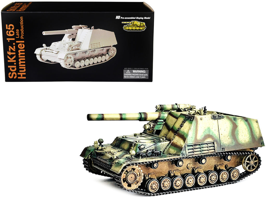 German Sd.Kfz.165 Hummel Self-Propelled Gun #313 "Late Production German Army" "NEO Dragon Armor" Series 1/72 Plastic Model by Dragon Models-0