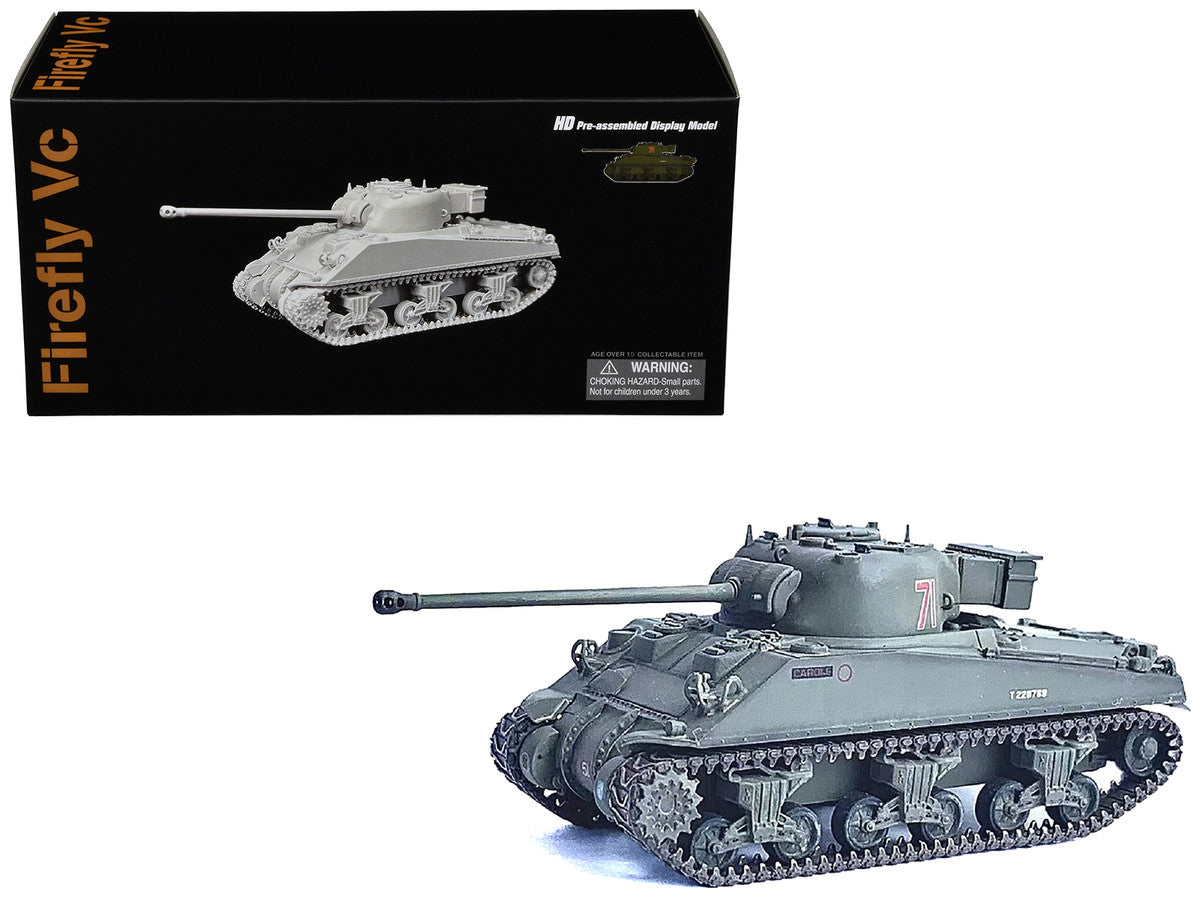 British Sherman Firefly Vc Tank #71 "13th/18th Royal Hussars Armoured Brigade Normandy France" (1944) "NEO Dragon Armor" Series 1/72 Plastic Model by Dragon Models-0