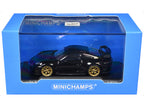 2025 Porsche 911 (992.2) GT3 Weissach Package Black with Carbon Stripe Limited Edition to 240 pieces Worldwide 1/64 Diecast Model Car by Minichamps