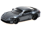 2025 Porsche 911 (992.2) GT3 Touring Gray Metallic Limited Edition to 240 pieces Worldwide 1/64 Diecast Model Car by Minichamps