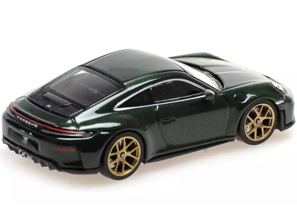 2025 Porsche 911 (992.2) GT3 Touring Green Metallic Limited Edition to 240 pieces Worldwide 1/64 Diecast Model Car by Minichamps-2