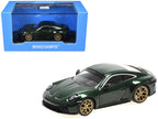 2025 Porsche 911 (992.2) GT3 Touring Green Metallic Limited Edition to 240 pieces Worldwide 1/64 Diecast Model Car by Minichamps-0