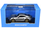2025 Porsche 911 (992.2) GT3 Touring Silver Metallic Limited Edition to 240 pieces Worldwide 1/64 Diecast Model Car by Minichamps