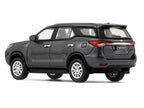 2018 Toyota Fortuner Dark Silver Metallic 1/64 Diecast Model Car by BM Creations