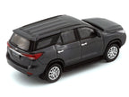 2018 Toyota Fortuner Dark Silver Metallic 1/64 Diecast Model Car by BM Creations